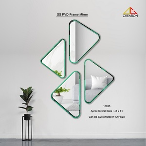 High Performance Stainless Steel PVD <b>Mirror</b> <b>Frame</b> Crafted From SS 304 With PU Coating For Lasting Shine And Rust Free Surface - Product Image 6