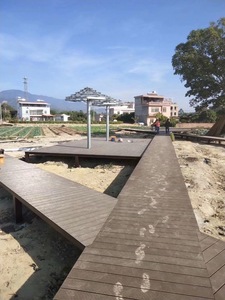 Hot bán PVC WPC SPC bấm vào gạch New thiết kế hiện đại ngoài trời sân thượng sàn với độ phẳng tốt WPC gạch ngoài trời - Product Image 2