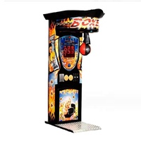 Machine de jeu de boxe à monnayeur pour parc d'attractions, puissance 250W-500W, couleur personnalisable et prise EU avec support anglais