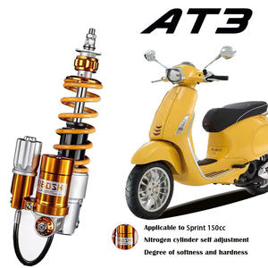 <span class=keywords><strong>Amortiguador</strong></span> Delantero de Cilindro de Nitrógeno AE3 para Motocicleta Vespa Sprint Primavera 150 con Amortiguación Ajustable - Product Image 2