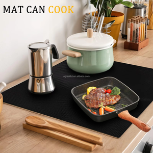 Silicone Stove Cover Induction Cooktop Silicone <b>Glass</b> Stove Top Cover <b>Protector</b> for Electric Stove - Product Image 2