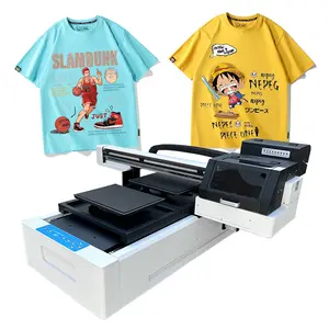 Impresora directa a la ropa más nueva, impresora DTG UV DTG XP600, máquina de impresión de camisetas de tela de algodón JESI 6090G