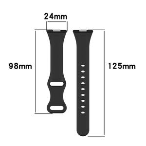 Bracelet de montre en silicone 2025, bracelet de montre, bracelet, chaîne pour <span class=keywords><strong>Huawei</strong></span> Watch Fit <span class=keywords><strong>4</strong></span> 3, prix de gros, bonne qualité - Product Image 2