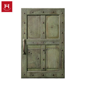 Collection de portes de cuisine rustiques en bois massif Happy Houses, style ferme, rivetées/lamelles/à croisillons, pour projets de portes de grange - Product Image 5