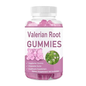 Gomitas de Suplementos Herbales, Gomitas de Raíz de Valeriana, Procesamiento OEM Personalizado - Product Image 1