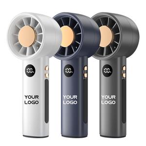 0728 Factory Hot 3000mah Handheld <b>Fan</b> 5 Level Speed <b>Usb</b> Rechargeable Quiet <b>Mini</b> Cooling for Office Camping Sports - Product Image 4