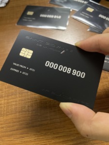 스테인레스 스틸 NFC 지불 카드 | 13.56MHz RFID 유형 4 | 레이저 에칭 <span class=keywords><strong>QR</strong></span> 코드 및 마그네틱 스트라이프 | 1KB 보안 법인 카드 - Product Image 5