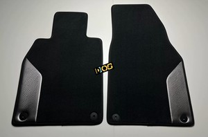 Tapis de sol de luxe noirs DOS avec côtés en fibre de carbone pour <span class=keywords><strong>Porsche</strong></span> 911 GT3, tapis de sol personnalisables avec emblème GT3 - Product Image 6