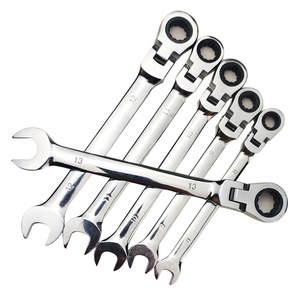 12 Pc Fixed Head Combination Wrench Set Metric Crv Steel Industrial Grade Repair <b>Tools</b> - Product Image 3