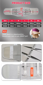 Soporte Lumbar Ajustable de Venta Caliente para Alivio del Dolor de Cintura con Fijaciones Flexibles - Product Image 6