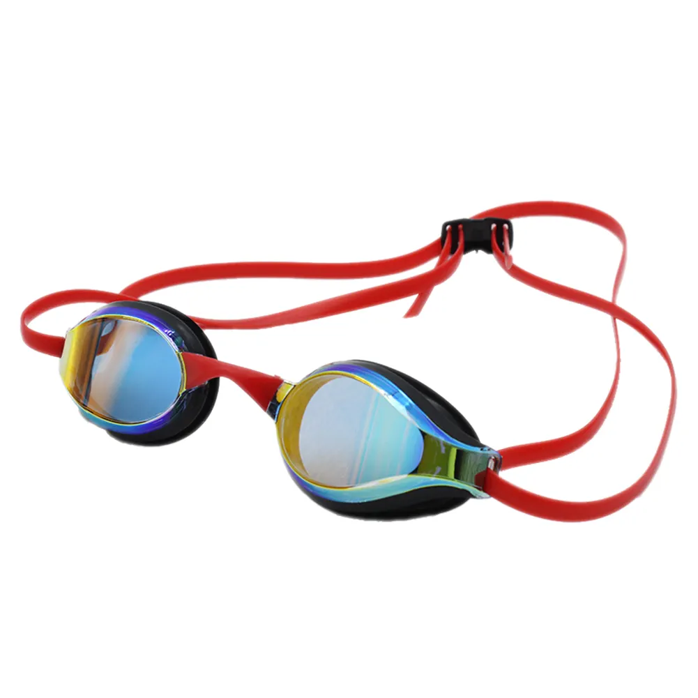 نظارات سباحة احترافية عالية الجودة للبالغين مضادة للضباب مع مشبك قابل للتعديل نظارات سباحة رجالي