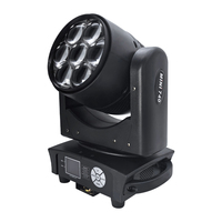 7x40W LED RGBW Bee-Eye Moving Head Light mit Zoom, Wash- und Beam-Funktion, CTO-Einstellung, hoher CRI 90 – Professionelle Bühnen-, DJ-, Club- und Partybeleuchtung