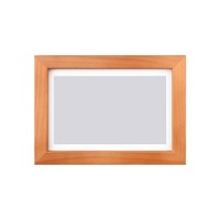 SKU-32408 Waveshare ESP32-S3 PhotoPainter Layar E-paper Penuh Warna 7.3 inci E6 dengan Bingkai Kayu Solid, Resolusi 800x480