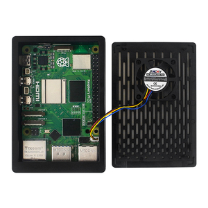 <span class=keywords><strong>Raspberry</strong></span> <span class=keywords><strong>Pi</strong></span> 5 hộp nhựa màu đen/trắng có thể tháo rời nắp ABS Trường hợp với tùy chọn PWM quạt làm mát cho RPi 5 - Product Image 5