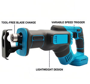 Fabriek Directe Verkoop Oplaadbare Lithium Batterij Borstelloze Draagbare Zaag Voor Houtbewerking Metalen Pijp Snijden Reciprozaag - Product Image 3