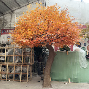 Alberi artificiali per interni acero decorativo giapponese alberi di acero rosso piante artificiali - Product Image 3