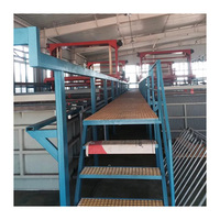 Machine et ligne d'anodisation du verre avec commande PLC, fonctionnement automatique, capacité de 10 L/h
