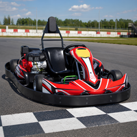 Karting Eléctrico para Centro de Entretenimiento con Voltaje Estándar de 72V, Tracción Diferencial y Carcasa Sólida Anticolisión
