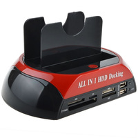 2.0 USB multifunzione con doppia Base per Hard Disk SATA Docking All-in-One per 2.5 custodia in HDD/SSD \ "3.5 \"