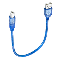 Câble d'imprimante USB 2.0 Bochara USB2.0 Type A mâle vers Type B mâle double blindage (film + tressé) haute vitesse 30 cm 50 cm 100 cm