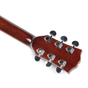 东方樱桃木 W-610S-<span class=keywords><strong>41</strong></span> 高品质实心面板原声吉他 <span class=keywords><strong>41</strong></span> 英寸桃花心木琴颈 红木指板 高端吉他 - Product Image 4