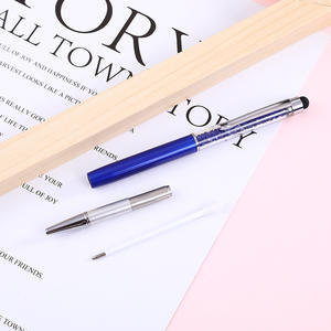 Wholesale Custom Logo Hotel <b>Gift</b> Crystal <b>Pen</b> for Stylus Diamond Touch Ballpoint <b>Pen</b> with Advertising Features - Product Image 2
