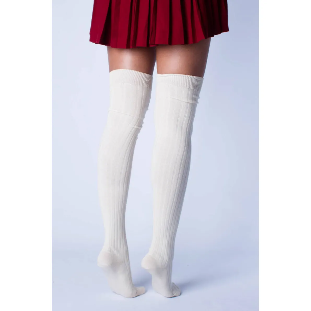TA2510 Custom Sexy Boot Socks High Quality Cotton Girls Thigh High Slouchy Leg Warmers