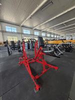 Équipement de fitness professionnel pour salles de sport commerciales, machines de musculation robustes à charge de plaques, machines de remorquage assises isolatérales