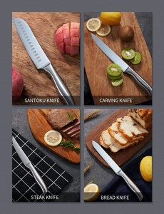 Couteau de cuisine Chef en acier inoxydable, ensemble de couteaux de cuisine - Product Image 5