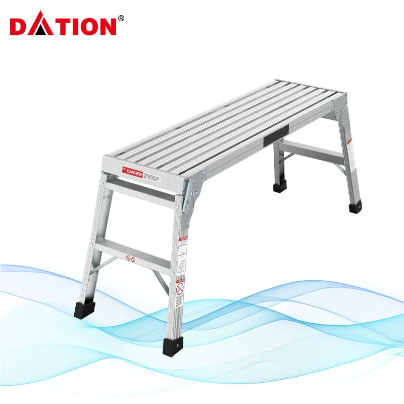 Factory Hot Sale Narrow Step Platform Ladder Sturdy Aluminium Step Ladder Easy to Carry Step Stool