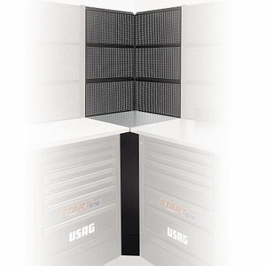 Kit de esquina galvanizada con plataforma 516 SA19T para almacenamiento y organización en el hogar - Product Image 1