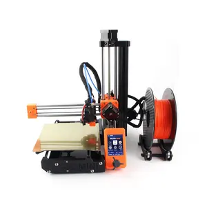 Clone prusa-mini impresora 3d de metal, máquina de filamentos FDM
