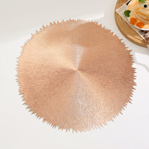 Tovaglietta Nordica Moderna Minimalista in Plastica Resistente al Calore, Diametro 38cm, Design Traforato con Fili Intrecciati, Sottobicchiere - Product Image 3