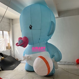 Airart Factory Personnaliser la publicité Modèle gonflable Lovely Gonflable Cartoon Character Giant Gonflable Baby - Product Image 5