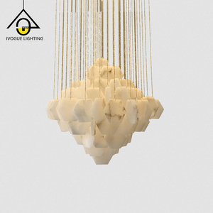 Mặt dây chuyền ánh sáng Trần Fan Trần móc gắn khung - Product Image 1