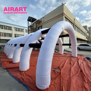 Arc de rêve gonflable blanc <span class=keywords><strong>pour</strong></span> ornement de fête de mariage, tunnel de <span class=keywords><strong>fil</strong></span> gonflable de grande activité - Product Image 2