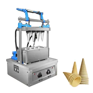 Commercial Customization Ice Cream Cone Maker Machine Waffle Cone Ice Cream Holder Egg Roll Machine