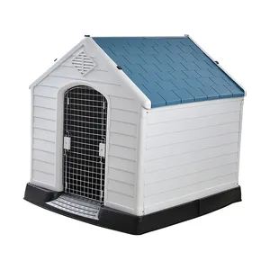 Kunststoff New Wholesale Outdoor Kunststoff New Large Pet Dog House Kennel