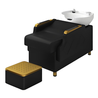 Nouveau Fauteuil de Coiffure Professionnel 2026 avec Télécommande, Siège Relevable Moderne pour Salon de Beauté Féminin, Chaise de Lavage de Cheveux pour Salon de Coiffure