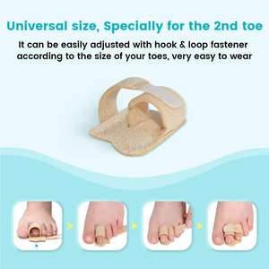 <span class=keywords><strong>Correcteur</strong></span> d'<span class=keywords><strong>orteils</strong></span> Ammer Hammer Toe et <span class=keywords><strong>Correcteur</strong></span> d'hallux valgus pour femmes et hommes, 2 pièces, attelle d'orteil durable et respirante pour <span class=keywords><strong>orteils</strong></span> cassés, croisés ou superposés - Product Image 4