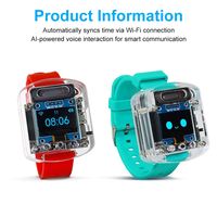 Kit de Montre Électronique à Voix IA ESP32 S3 N16R8 avec Carte de Développement, Écran OLED et Conversation IA Robotique
