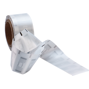 May-in <span class=keywords><strong>tag</strong></span> UHF RFID dệt nhãn vải dệt Ribbon không thấm nước thụ động U code9 rewritable - Product Image 6