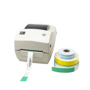 Imprimante de bracelets thermiques directes de bureau pour imprimantes d'étiquettes de codes-barres de transfert Zebra <span class=keywords><strong>GK888T</strong></span> - Product Image 1