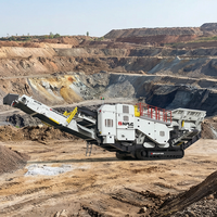 Concasseur de pierres mobile électrique sur chenilles NFLG 450TPH, prix usine, pour l'exploitation minière