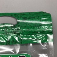 Sachet Doypack en Mylar PE imprimé personnalisé avec fermeture éclair pour emballage alimentaire (chips, sel, bonbons, gommes, sucettes) – Sac à trois soudures