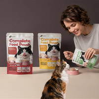 Alimento Húmedo de Atún de Alta Calidad para Gatos en Bolsitas, Ingredientes de Grado Alimenticio, Paté de Carne, Alimento Húmedo Enlatado para Gatos con Alto Contenido de Proteínas