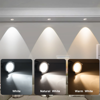 Spot LED Encastrable en Aluminium COB de Haute Qualité, 5W 7W 9W 12W, Dimmable, Vente en Gros, Usine OEM