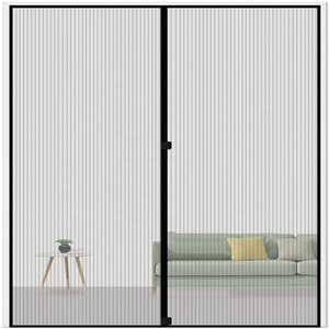 <span class=keywords><strong>Rideau</strong></span> magnétique pour porte de 36x82, panneau en fibre de verre renforcé pour porte d'entrée - Product Image 2