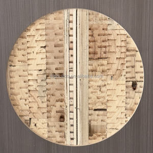 Puertas de entrada de madera elegantes Declaración que hace primeras impresiones - Product Image 3