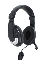 Casque filaire universel supra-auriculaire avec micro, câble de 1,2 m, interface 3,5 mm, best-seller, haut-parleurs 40 mm, contrôle par boutons pour PC Gaming